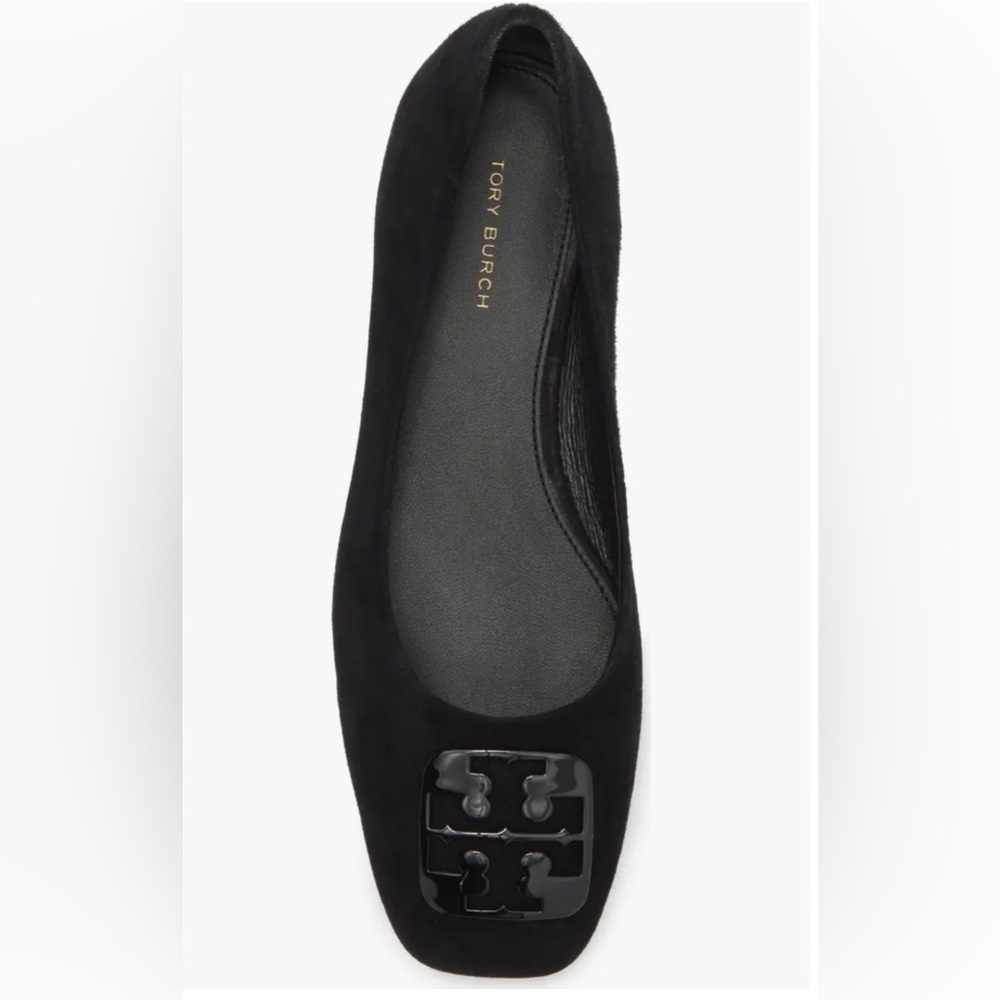 Tory Burch Black Flats